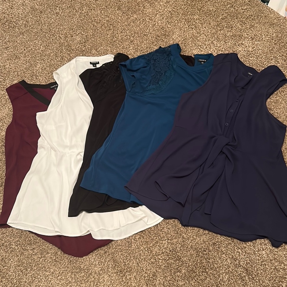 5 torrid blouses!!
